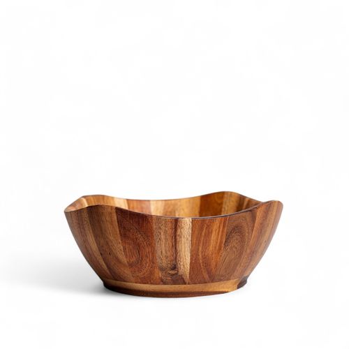Bowl irregular acacia 25cm