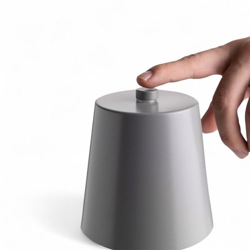 Lámpara Colonna gris 25cm