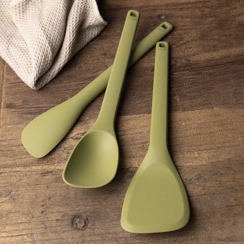 Espátula repostera silicona verde 30cm