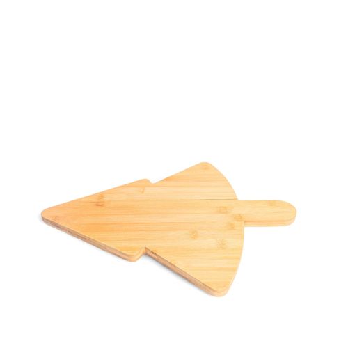 Tabla en bambú árbol navidad 44cm
