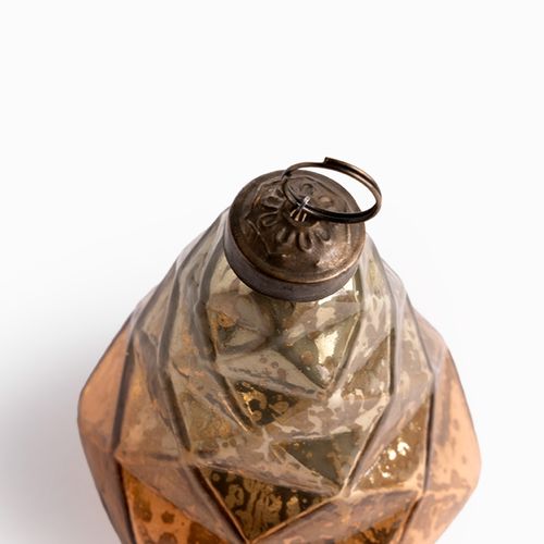 Árbol colgante dorado 10cm