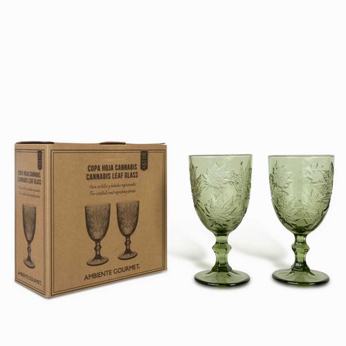 Copa hoja cannabis setx2