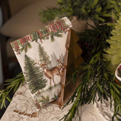 Servilletas renos silvestre