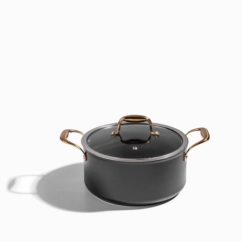 Olla negro y copper 24 cm