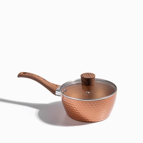 Olla con mango largo destro copper 18 cm