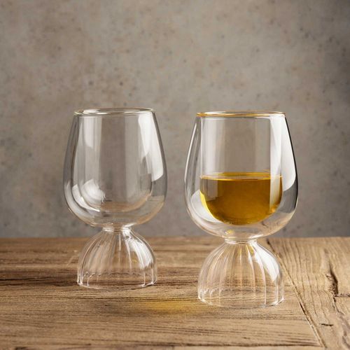 Copa cordial doble pared 220ml setx2