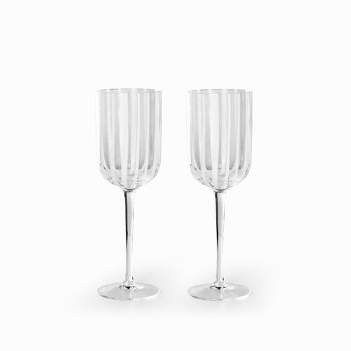 Copa líneas blancas 345ml setx2