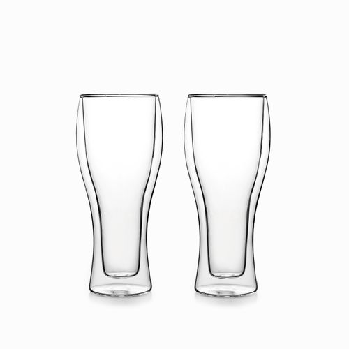 Vaso doble pared cerveza 480ml setx2