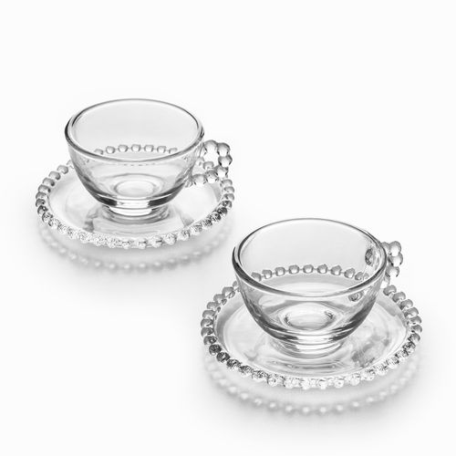 Pocillo y plato Chelo 200ml set x2