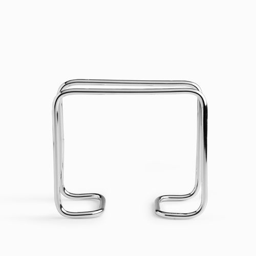 Servilletero Line plateado