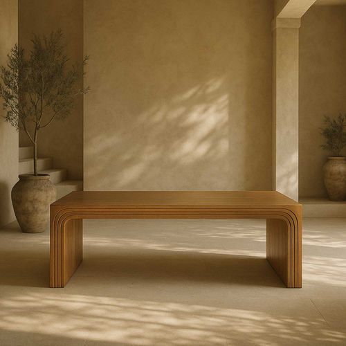 Mesa de comedor arco 76.2x240x100