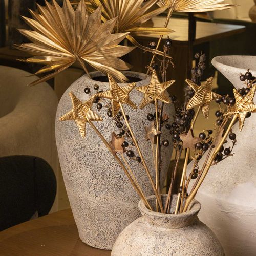 Racimo estrella coco dorada