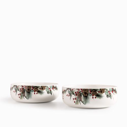 Bowl Navidad Silvestre Forest 850ml setx2