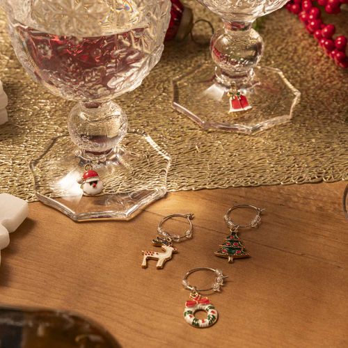 Identificadores de copas noche buena