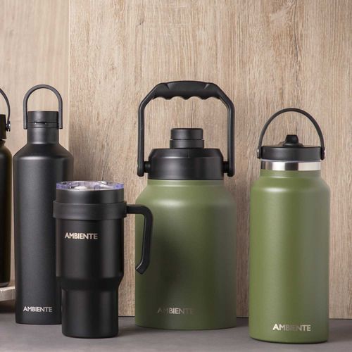 Termo doble pared verde 1900ml