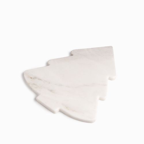 Tabla árbol navidad mármol