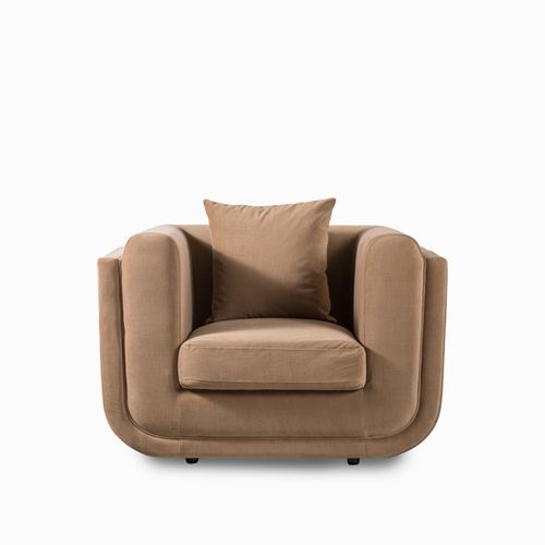 Poltrona Adria chocolate