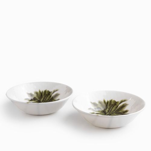 Tazón Palmeras 19 cm set x2
