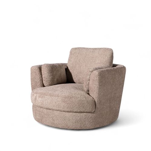 Poltrona Bozzi taupe 86x107x100