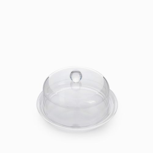 Quesera en acrílico redonda 17cm