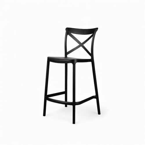 Silla x negra counter sh 65cm