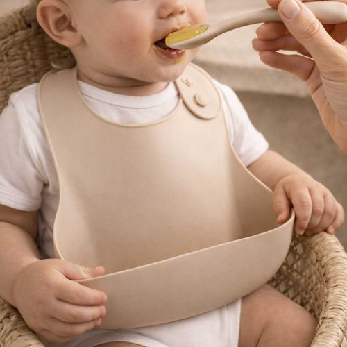Babero infantil silicona