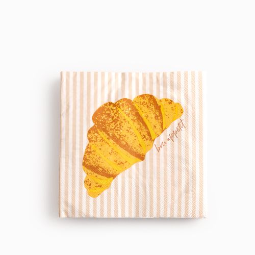 Servilletas croissant set x20