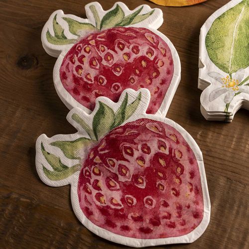 Servilletas fresa set x20