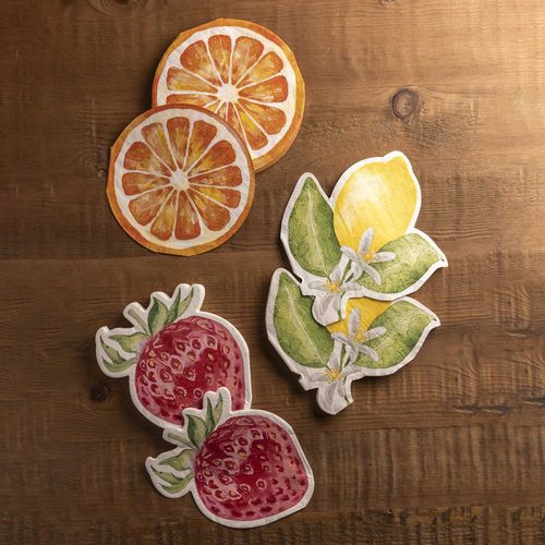 Servilletas naranja set x20