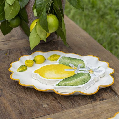 Servilletas limón set x20