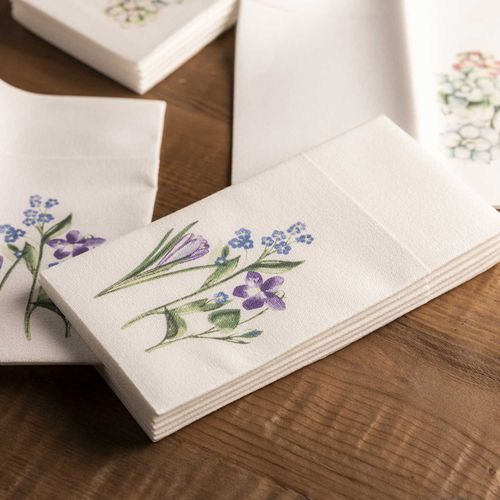 Servilletas primavera set x6