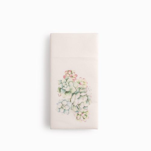 Servilletas botánica set x6