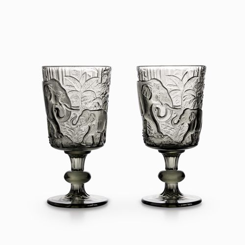 Copa elefante gris 270ml set x2