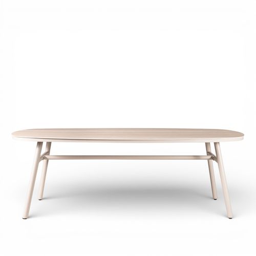 Mesa de comedor Belleny beige 75x220x97