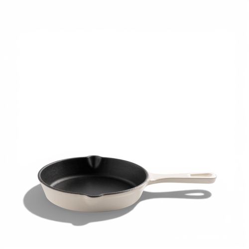 Sartén blanco en hierro fundido 16.5cm