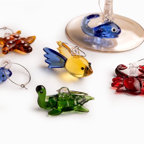 Identificadores de copas marino set x6